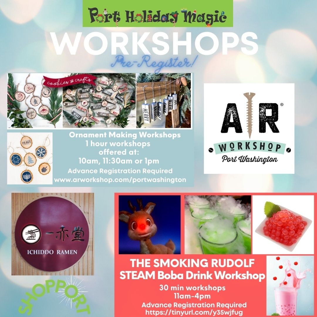 PW_Residents's tweet photo. We are proud to present this year's #PortHolidayMagic, tomorrow, Saturday., Nov. 28th!

Enjoy an incredible day of shopping, entertainment and community building. 

#PortWashington https://t.co/cqJ2EBVPTg