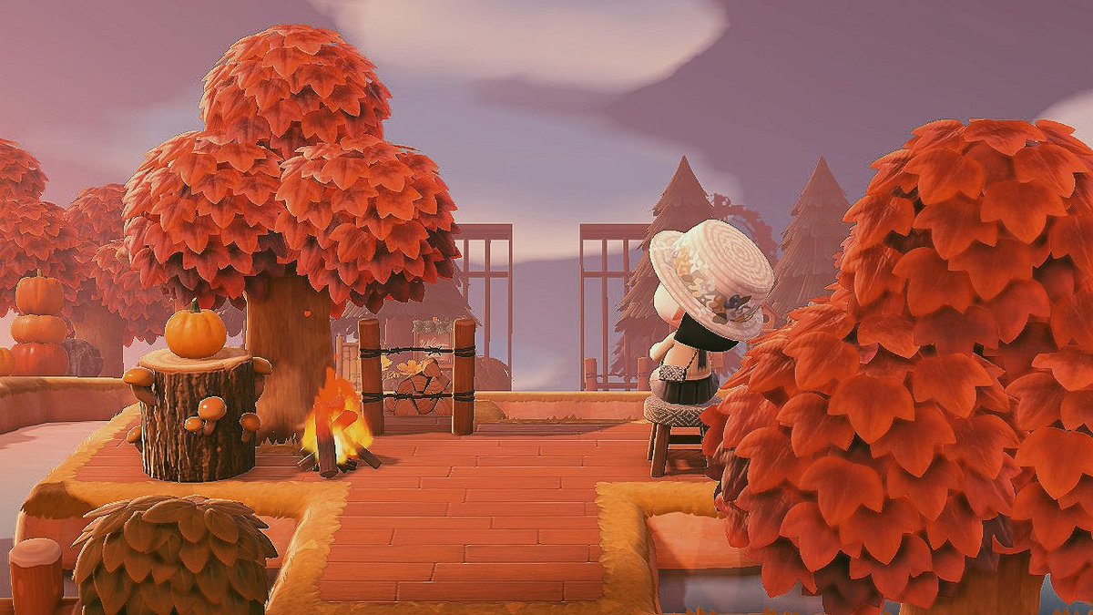 albamarless_art's tweet photo. Hice esta laguna con muchos detallitos y quedó linda 🌾🍂 #acnhexterior #ACNHDesigns #acnhpaths #acnhinspiration #acnhinspo #AnimalCrossingNewHorizons #AnimalCrossingdates https://t.co/azv10FcRkd