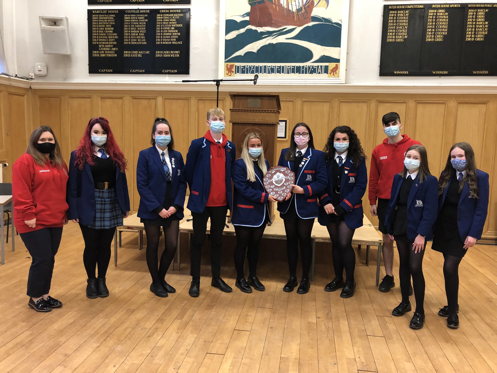 Dalziel High School Well Done To All Our Pupils Who Took Part In Our Interhouse Public Speaking Competition Today Congratulations To Sophie Cochrane S4 For Best Individual Speech To