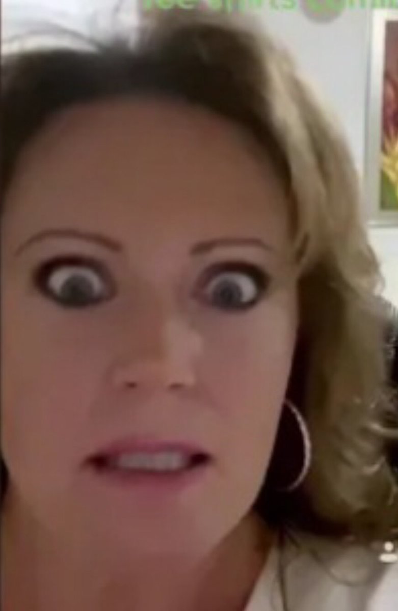 SWv50's tweet photo. #RebeccaWhyte when she realized her Tic took video made her famous For all the wrong reasons https://t.co/GVKdYcsyCX