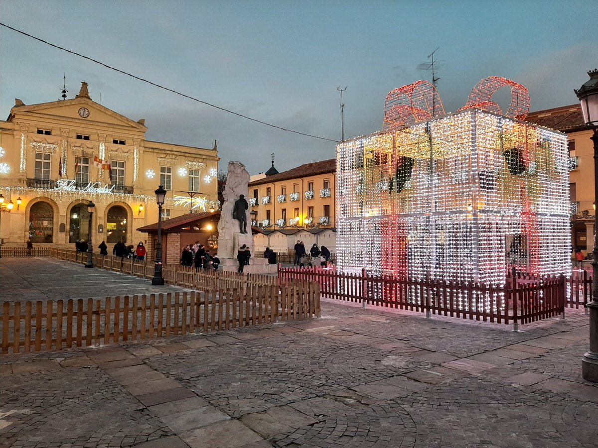 La #Navidad ha llegado #Palencia.