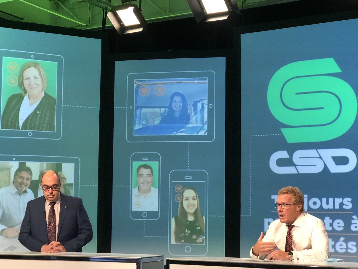 Il faut dépoussiérer notre régime de santé et sécurité au travail. La prévention est au cœur de cette réforme. Je remercie la <a href="/CSDCentrale/">CSD</a> de m’avoir invité à leur Congrès pour en discuter avec leurs membres #polqc