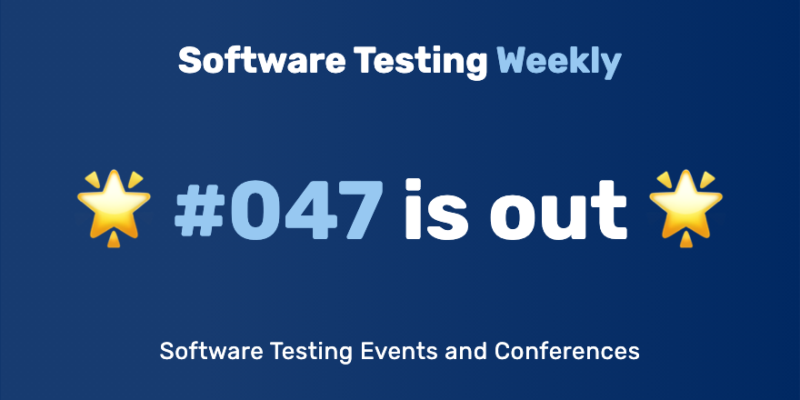 QANewsletter's tweet photo. Hey Testers! π
The 47th issue of the best QA news is out!
https://t.co/S8HAR9HezK
Big congrats to @yrk15, @siprior, @KristinJackvony, @Beth_AskHer, @maaretp, @rleggos, @Nikolay_A00, @belgaard, @filip_hric, @amirrustam and others.
Enjoy!
#SoftwareTesting #QA https://t.co/drTKdh7488