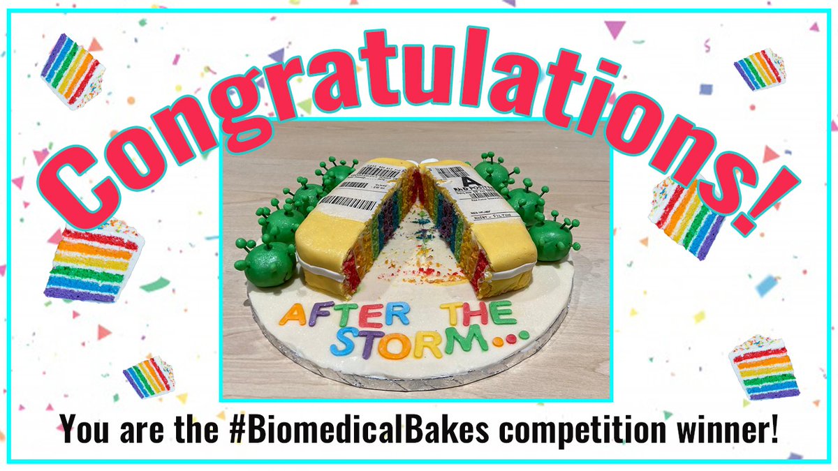 IBMScience's tweet photo. The winner of November's #IBMSCompetition #BiomedicalBakes is Natalie Hennessy. You won us over with your white chocolate chip brownie viruses and edible NHS Blood and Transplant product label. Congratulations Natalie! https://t.co/nWAsUarHNg