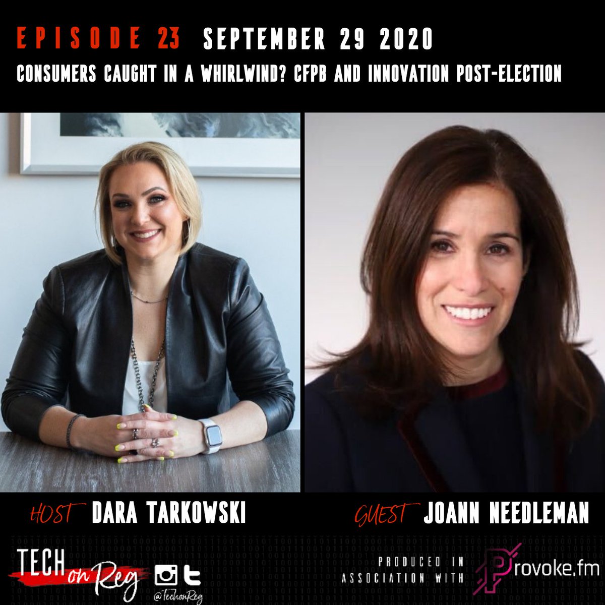 provokecast's tweet photo. 🎧 https://t.co/DUqo5nLzeQ

@TechonReg @DaraTarkowski chats with attorney @jneedleman of Clark Hill PLC about consent decrees, 10 years of Dodd-Frank &amp; whether an archaic financial framework can handle what will soon become the largest transfer of wealth the country has seen. https://t.co/eIPquEUf8A