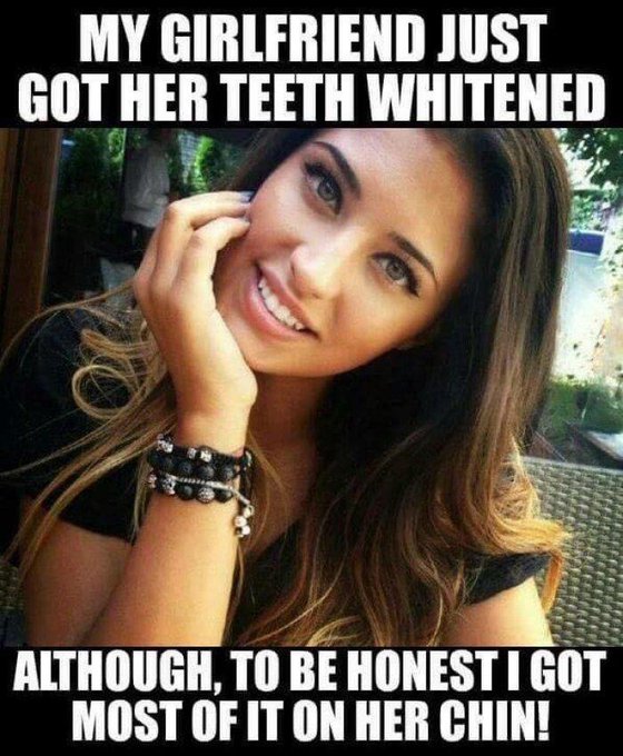 Can I get some help "whitening" my teeth?! 😁😁😁  #nsfwmeme #nsfw https://t.co/g0mZaQ8Lwl<a href="/tag/nsfwmeme"class="tags">#nsfwmeme</a><a href="/tag/nsfw"class="tags"><span>#nsfw</span></a>