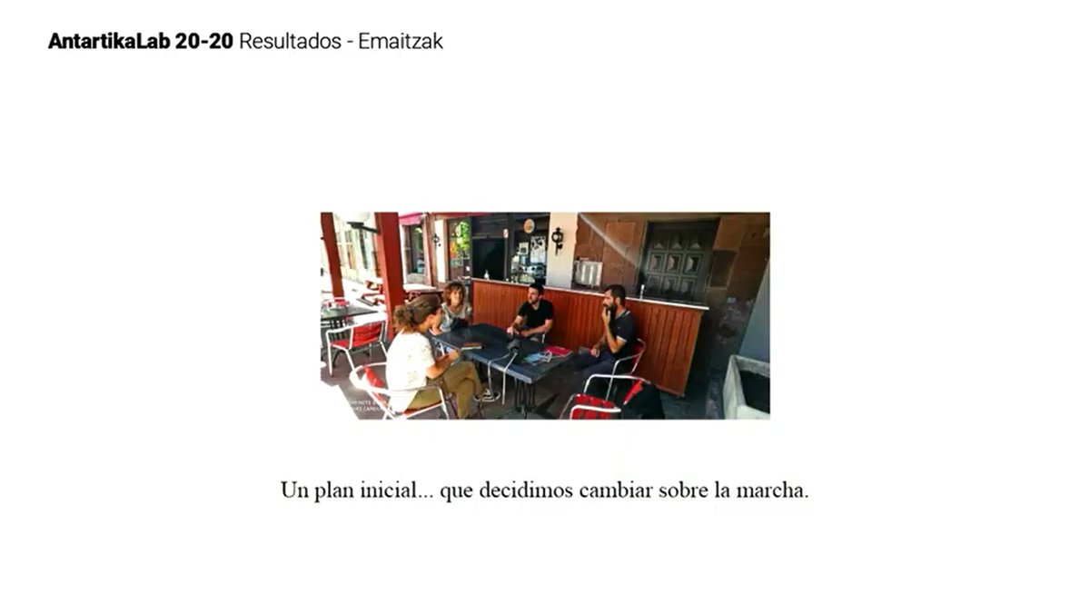Conexionesimpro's tweet photo. "La pandemia como oportunidad para desarrollar nuevas líneas de trabajo: la nueva normalidad de Eutsi"
#AntartikaLab2020 #Conexionesimprobables #AuzoLab https://t.co/J2AcphGxrs