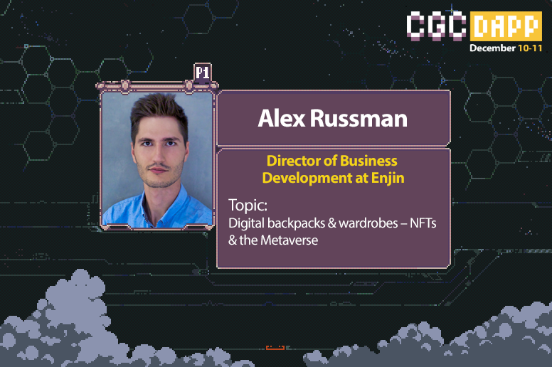 cgc_events's tweet photo. #CGCDAPP speaker, @alexrussman from @enjin, will detail how blockchain wallets act as digital backpacks and wardrobes for carrying one's belongings on one's digital journey and what huge creative potential is about to be unlocked as a result.
FREE Pass at https://t.co/fdbGRN6oUq https://t.co/iO5PbsRHk8