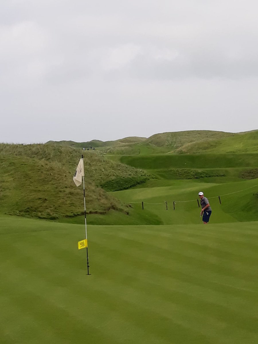 davegero's tweet photo. @NCG_com The rolling hills of the beautiful @BallybunionGN https://t.co/L8qBrMALAG