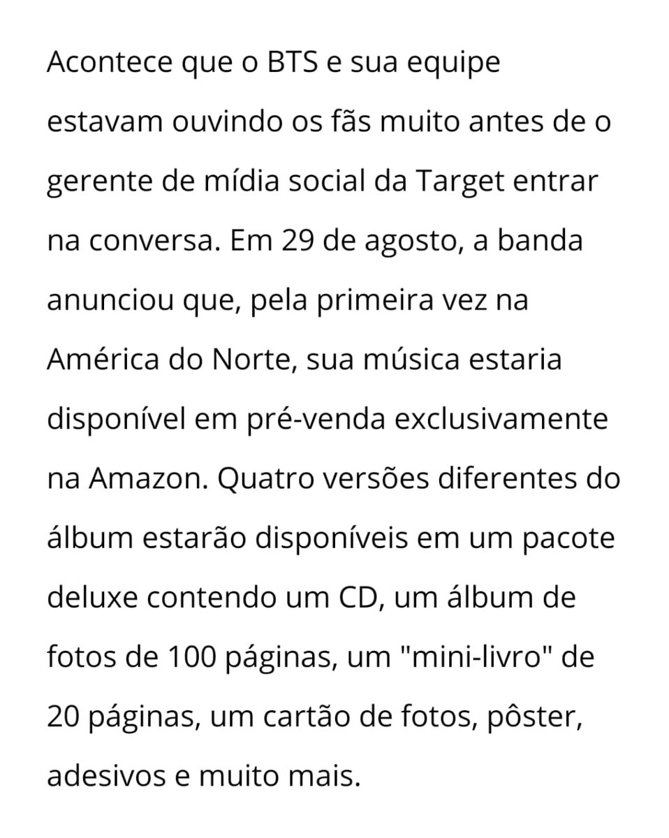 Evelielle's tweet photo. Um fato interessante, o bts foi o primeiro grupo coreano a ter suas músicas e álbuns vendidos nas principais lojas de varejo dos EUA, com grande sucesso que eles estavam fazendo em 2017, umas das maiores distribuidoras do país fechou um acordo com a bh para vender os álbuns dos https://t.co/IyZQa7CrAt