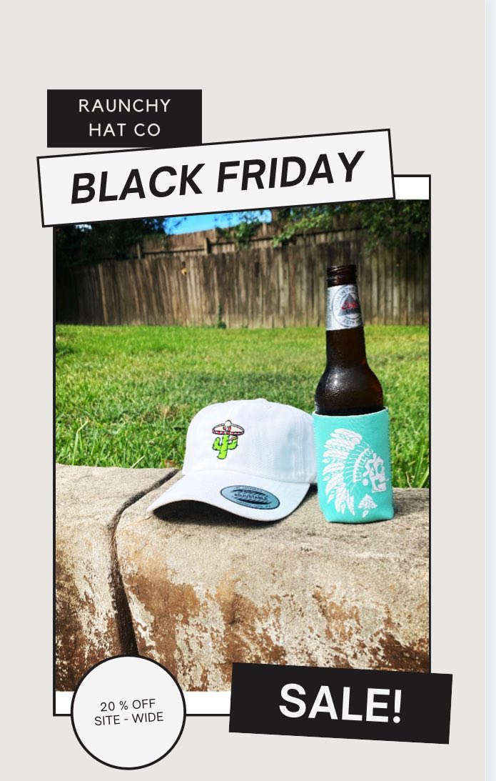 CoRaunchy's tweet photo. WE ARE HAVING OUR BLACK FRIDAY SALE - MONDAY !! https://t.co/endNLwwNSA