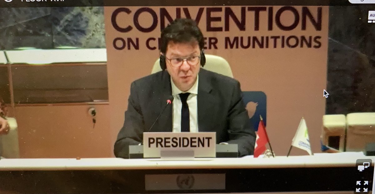 NorwayInGeneva's tweet image. Good work @ #CCM2RevCon part I ! Thanks to @swiss_un Amb. Baumann &amp;amp; conference team for making this milestone happen. Looking forward to part II in Feb!