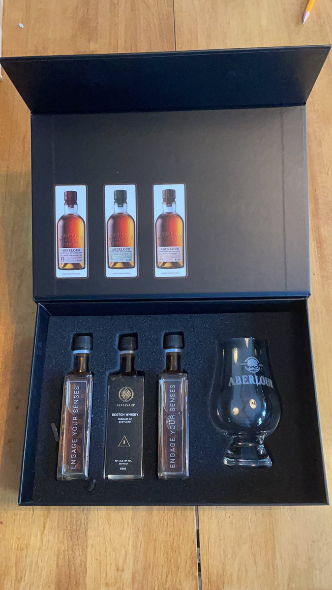 jonathancouch's tweet photo. One of the coolest ideas yet! Thanks @MattDevost and @Aberlour_US. Looking forward to the virtual tasting!! https://t.co/dfhV6HPqhv