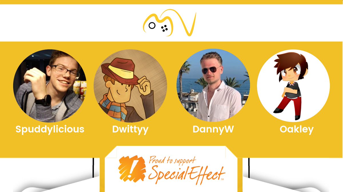 Tune in to <a href="/Spuddylicious/">Andy Buck</a>, <a href="/DavidDwittyy/">David</a>, <a href="/TheBushBandit/">Danny</a> &amp; @Oakleyb73 tomorrow for #MissionGameAware - starting at 3PM UTC! 

Catch them on their own streams or watch the madness behind the scenes on our official Twitch channel 🎥 twitch.tv/missionvirtual