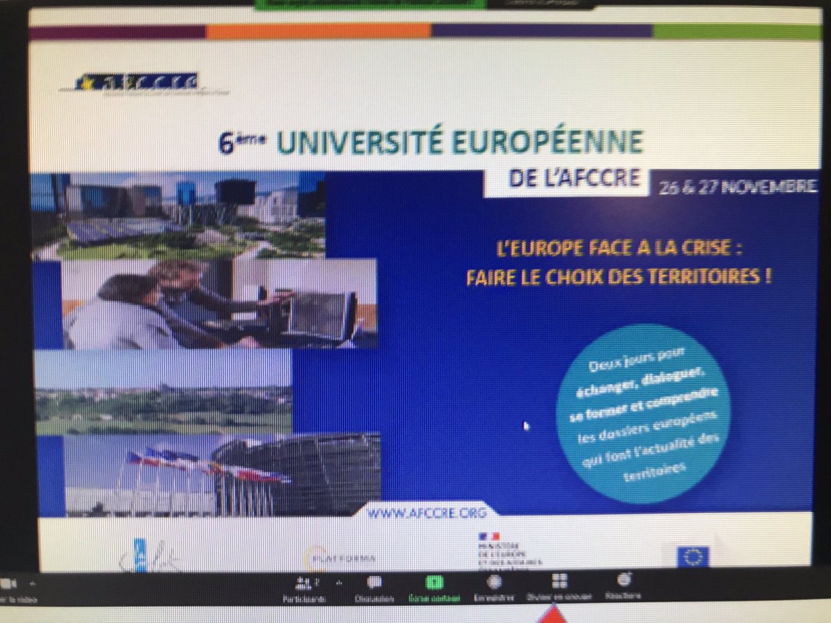 laurenceauer's tweet photo. Atelier sur la coopération décentralisée organisé par @AFCCRE dans le cadre de la 6ème université européenne autour des maires adjoints de @nantesfr et de @BrestFr et @VilledeFbleau sur les 200 partenariats franco-roumains et leur avenir @RoumanieFrance @FranceRomania https://t.co/rSDTNqYiQa