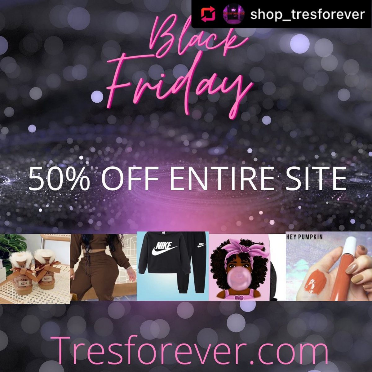tresforever's tweet photo. #BlackFriday #BlackFriday2020 #shop #halfoff #sale #deal #store https://t.co/nqV7Cq6TI7