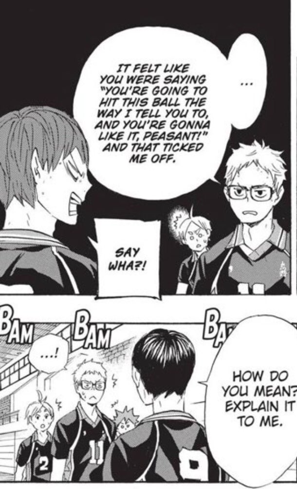 THE PUREEE AUTISMM OF AKAASHI & TSUKISHIMA & KAGEYAMA FURUDATE YOURE A GENIUS