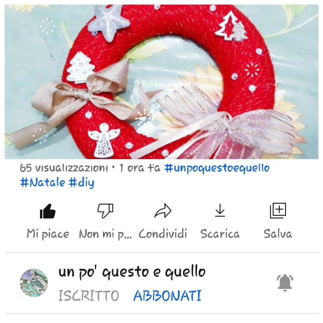 NonSoCheNick1's tweet photo. New project for Christmas 
#diy #handmade #homedecor #ChristmasWeLove #Christmas2020 #Project #YouTuberChannel #wool #lana #27novembre #videoyoutube #Tutorials #videotutorial https://t.co/y6nSA6HvRG