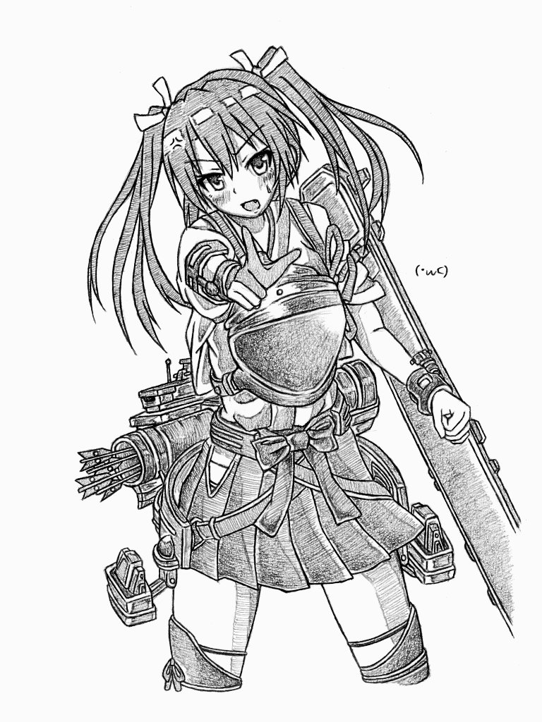 瑞鶴描けなかったので、過去絵置いときます 