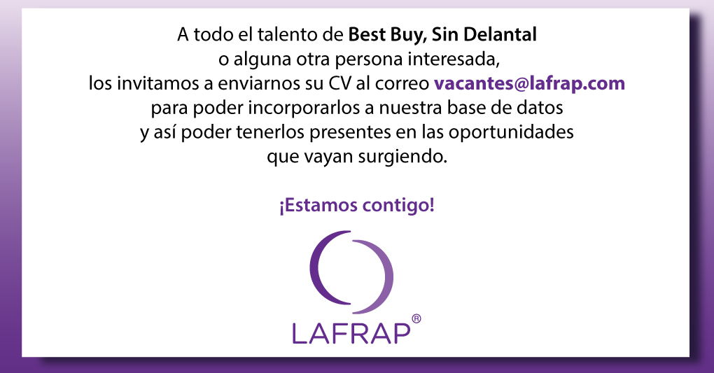 Lafrap_Mexico's tweet photo. Estimado talento, abrimos nuestra base de datos para colocarte en las oportunidades laborales que nos vayan surgiendo.
#EstamosContigo #LAFRAP #AlertasEmpleos https://t.co/EioNEEjlOJ