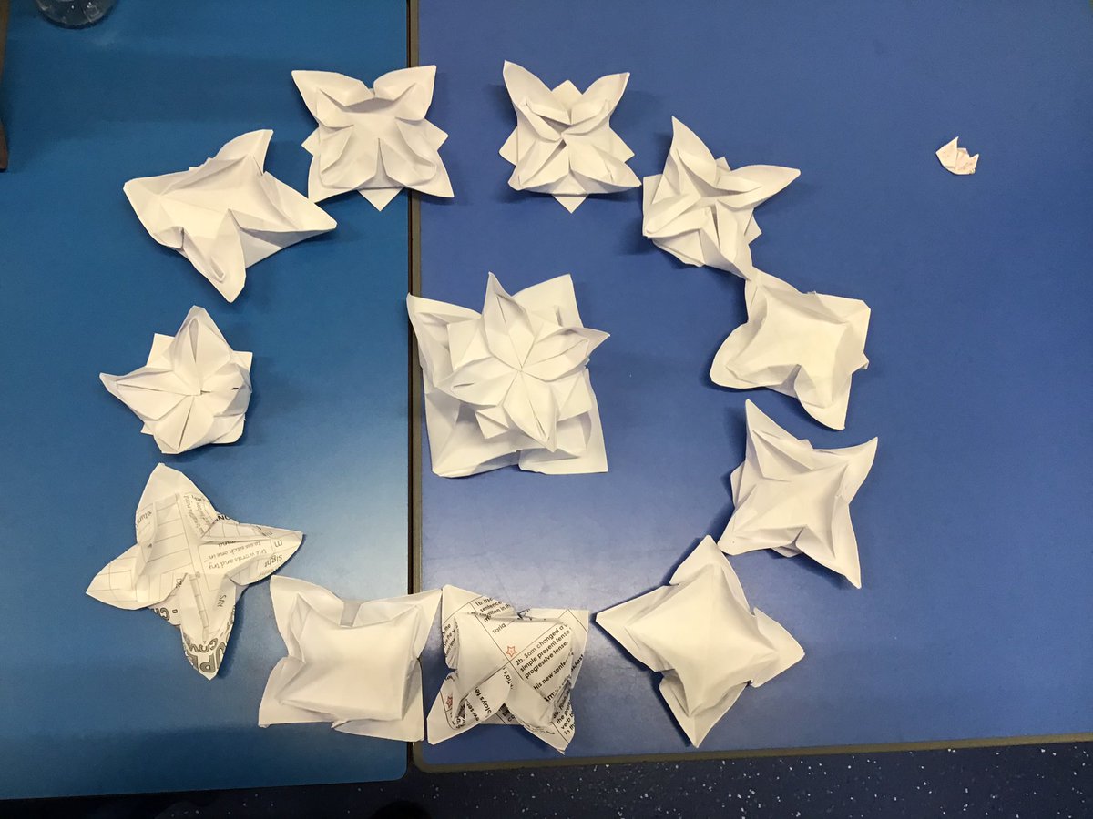 Developing our perseverance and resilience this week making origami lotus flowers. #ambitiousandcapablelearners
