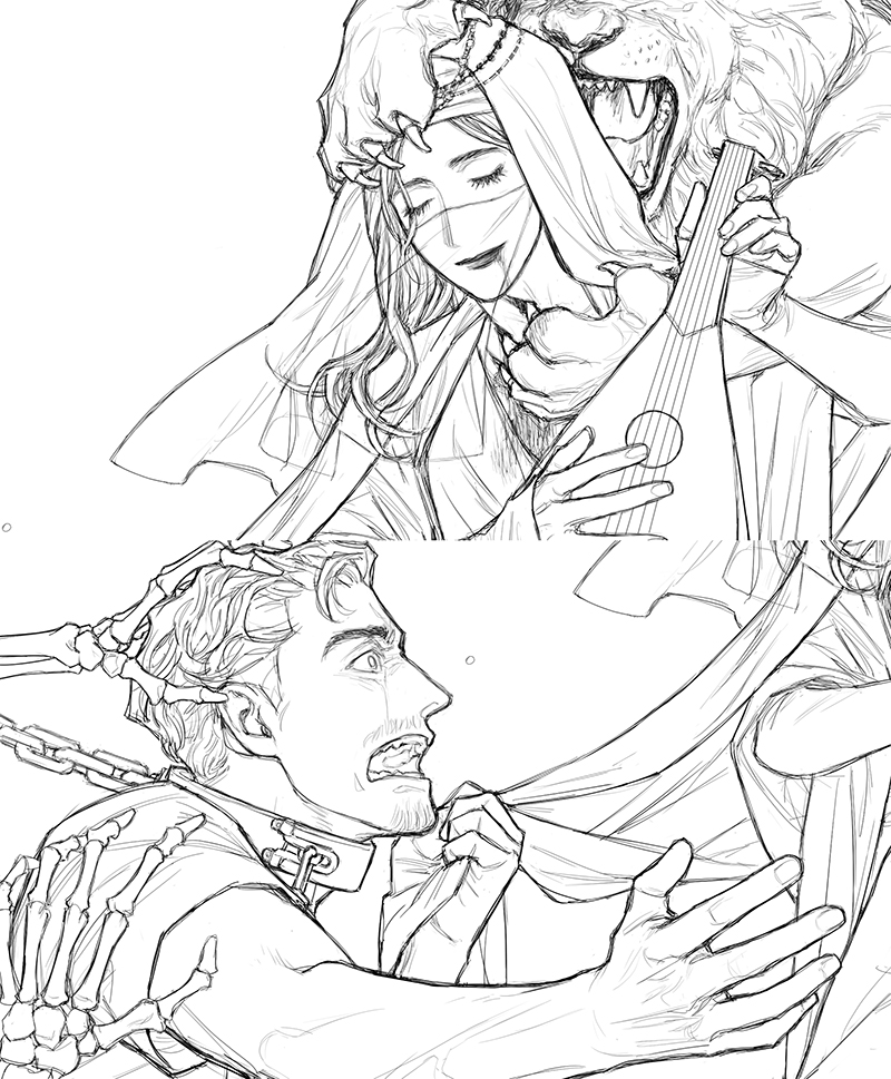 เป็นทีมขาวดำก่ะ เพราะชอบวาดเส้น ขี้เกียจลงสีเสมอมา 555555 รู้สึกว่าบางภาพเป็นแค่เส้นแล้วสวยกว่าตอนลงสีอีก ? สุดจาเฟลลลลล 

ภาพที่ว่า: https://t.co/lHM74XMAGX 