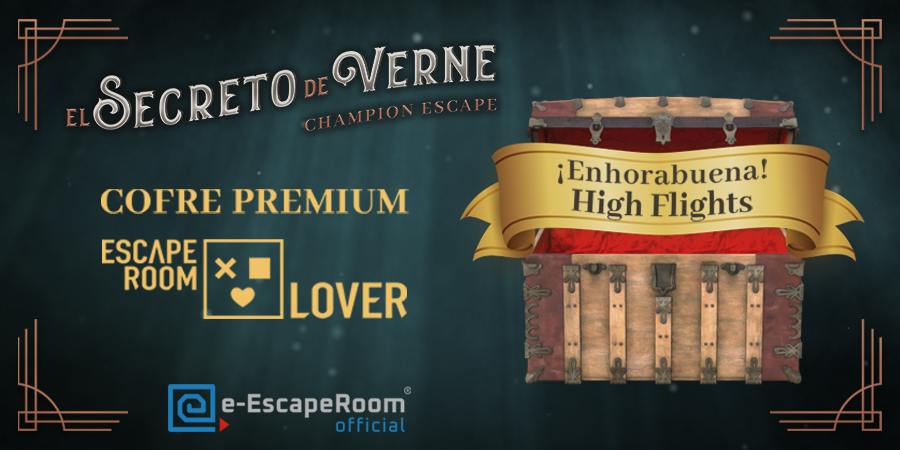 EEscaperoom's tweet photo. El equipo que encontró primero el COFRE PREMIUM ESCAPE ROOM LOVER en el Capítulo II fue High Flights. Se llevan un Bono Regalo Escape Room Lover y 500 puntos para el Campeonato.
Podéis consultar el Top20 definitivo del Capítulo II en las noticias de la web.
Con @escaperoomlover https://t.co/N3tUPsZtU6