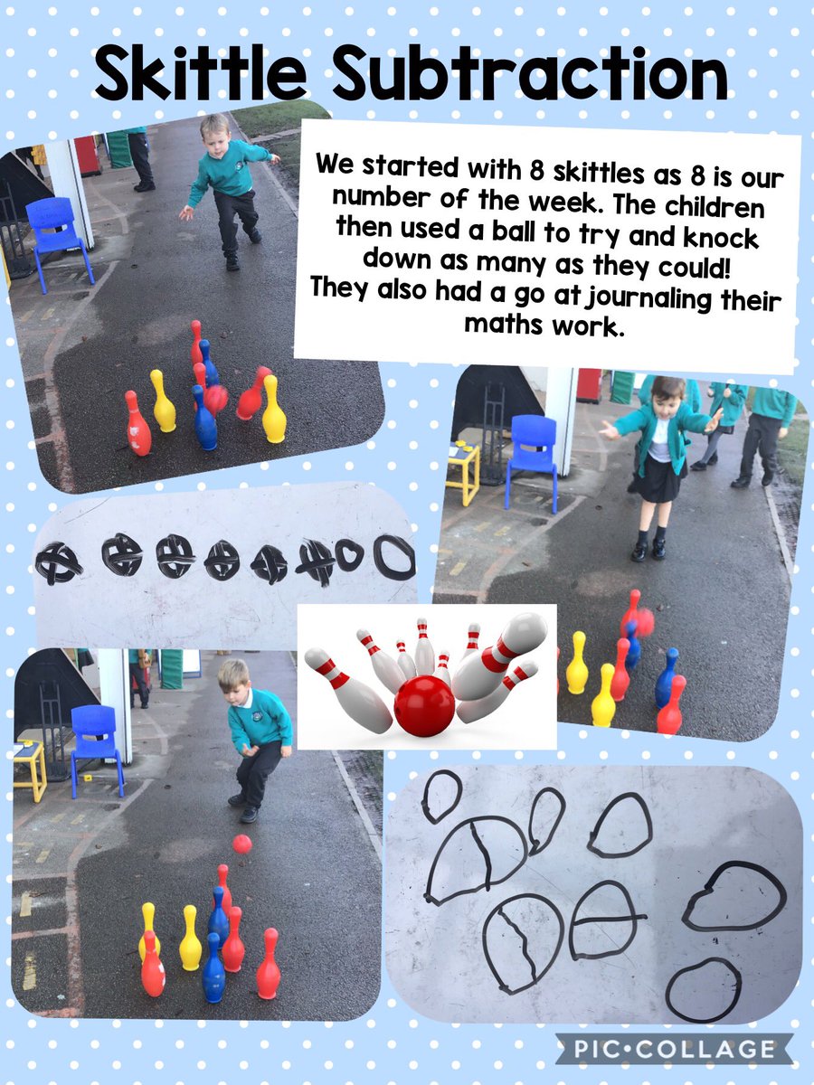 The Ladybirds loved this fun maths activity 🎳