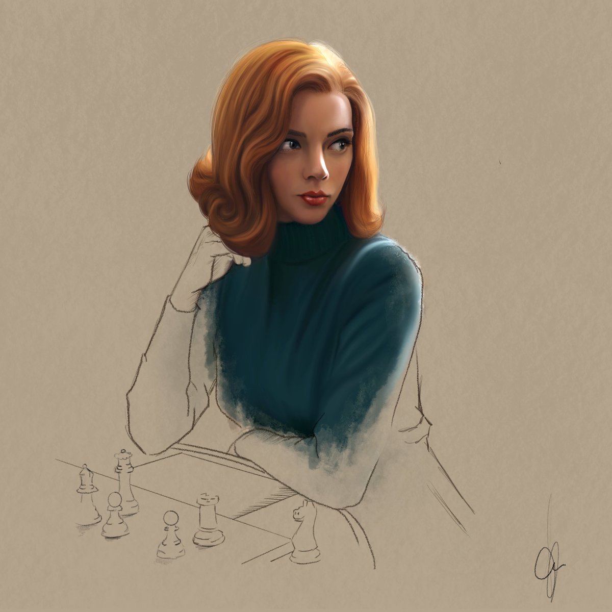 Hacía mucho que no pintaba 😊