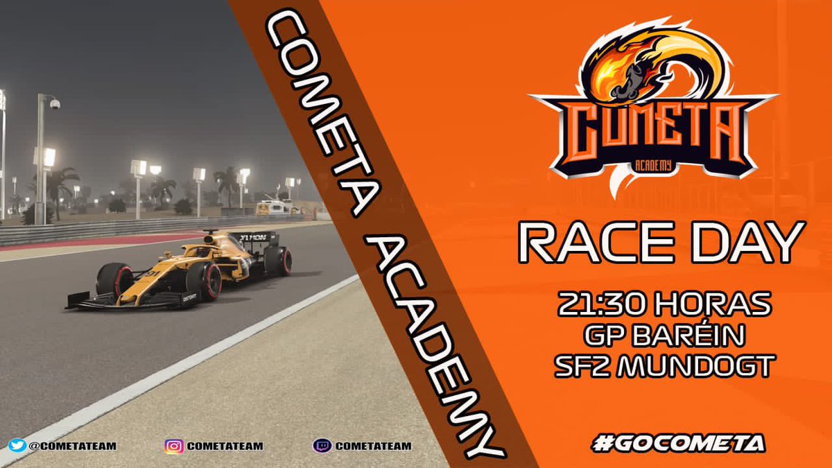 🧡🧡DIA DE CARRERA🧡🧡

🔊🔊HOY⏰21:30🔊🔊

Nuestros chicos <a href="/Fervivaelmadrid/">Fer_vivaelmadrid</a> y @FFC_rubenteve corren hoy en <a href="/MundoGT/">MundoGT</a> la #SF2 desearles mucha suerte en esta última carrera de la temporada para salir a por todas! 

No te lo pierdas!

👇🏻👇🏻👇🏻👇🏻👇🏻👇🏻
Twitch.tv/mundogt