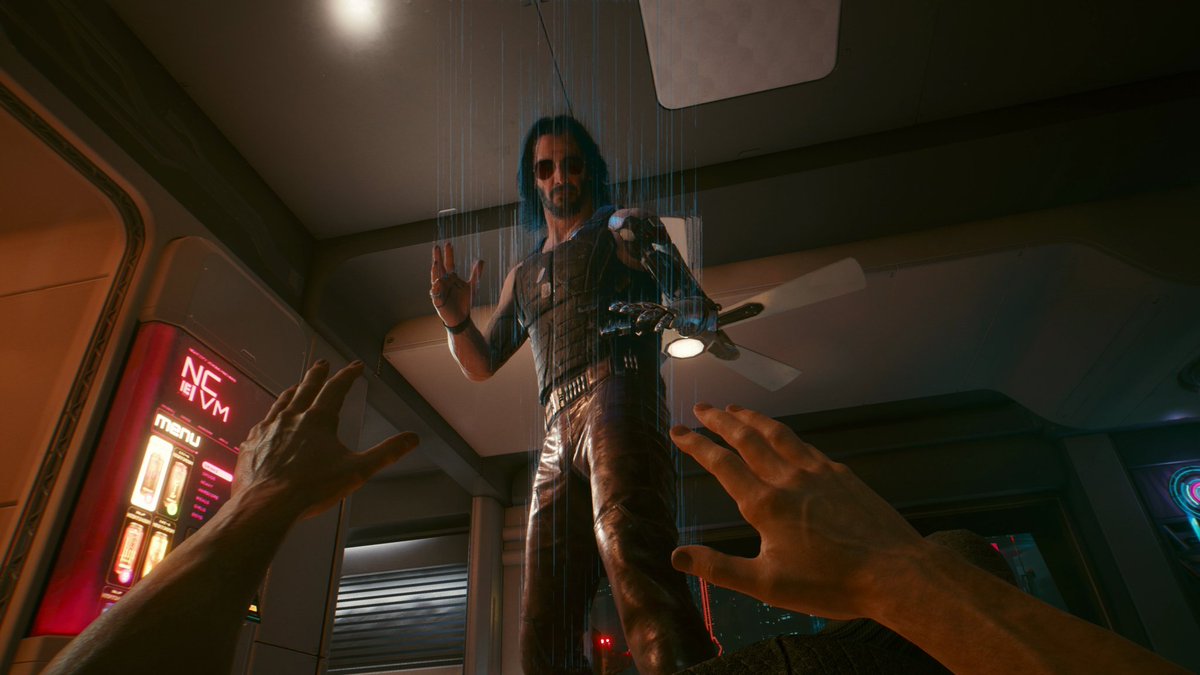 GeeksGamersCom's tweet photo. Trending on Twitter: #KeanuReeves. Why? Because he's played #Cyberpunk2077 & #CDProjektRed CEO Adam Kicinski said, "He hasn't finished yet, but he played the game & he loves it!" (Source: #VG247. https://t.co/mw735MFCcY.) https://t.co/cfRhYKFF2h