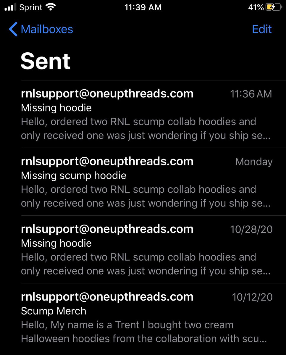 SusCookie3's tweet photo. Can a man get a response? Missing my scump hoodie and need help getting ahold of someone! @richandlonely  @BoZe https://t.co/JKn94VlXOx