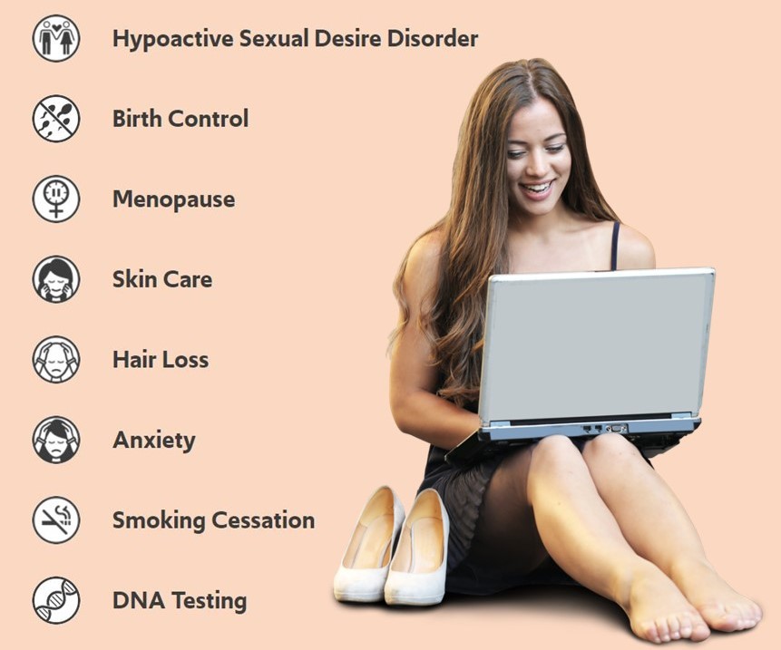 PhysnPromise's tweet photo. With more and more of our daily lives spent on our computers, why not see a doctor digitally too? Physician Promise offers treatments for HSDD, birth control, menopause, skin care and more for women.
#PromiseMore #digitalhealth #womenshealth #hsdd #birthcontrol #skincare #startup https://t.co/sDrK2j9ILx