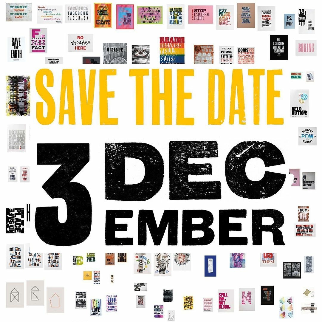 StandpointGal's tweet photo. Reverting to Type 2020: Protest Posters exhibition will launch on 3 December at 7pm with a live-streamed broadcast on Facebook, YouTube and Instagram.
Don't miss it! @NNPletterpress #revertingtotype #protest2020 #revertingtotype2020 https://t.co/Vb71aRIQm3