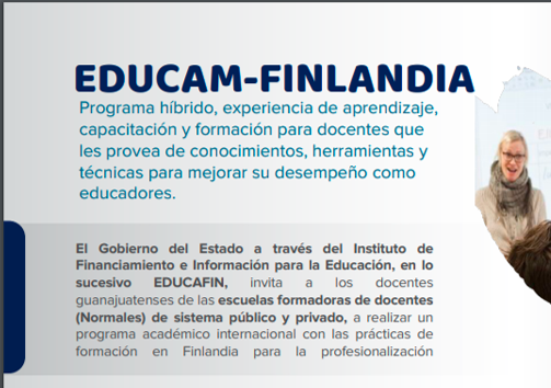 sandratrujillo's tweet photo. ¡Nos vamos a FINLANDIA en el 2021!! Todo el cuerpo académico ENOI-CA2, Alexandra Delgado, Ceci Medel V, Lucía Herrera, Alberto Mateos y yo, la pandilla completa!!! Gracias EDUCAFIN! #EDUCAM #GtoGlobal @aledelgadoglz https://t.co/84aXQy6eGI
