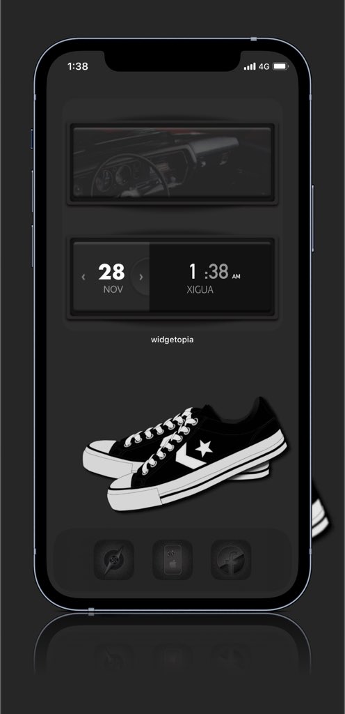 kyawthihaphyo's tweet image. Just no idea for iOS 14.1 Non-JB
#Widgetopia
#widget credit original creator
#Wallpaper @elizza82922262 
#SM_pro @screenshot_pro 
#Icon @me 
Thanks 🙏🏻