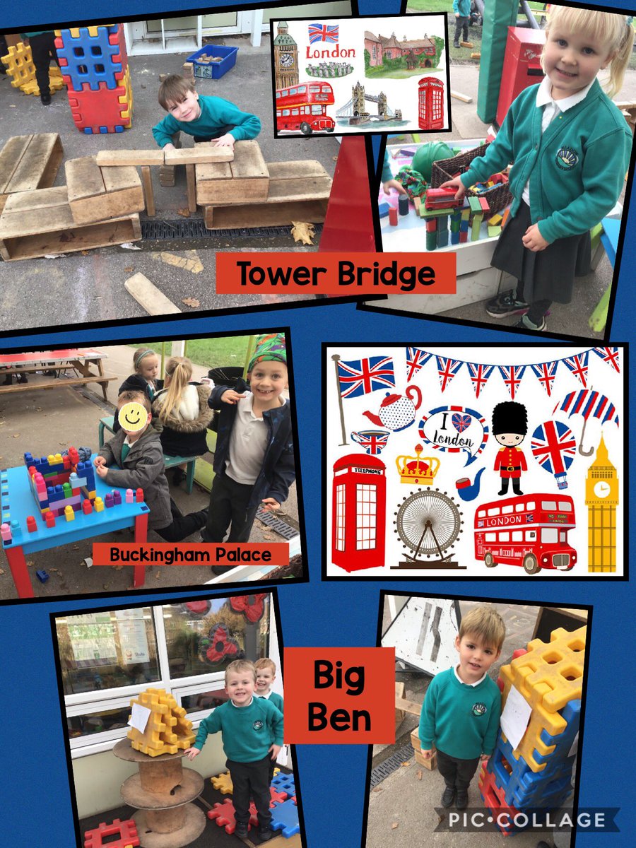 We have had so much fun in school this week after listening to the story of ‘The Naughty Bus’. The children used the construction materials to build some London Landmarks