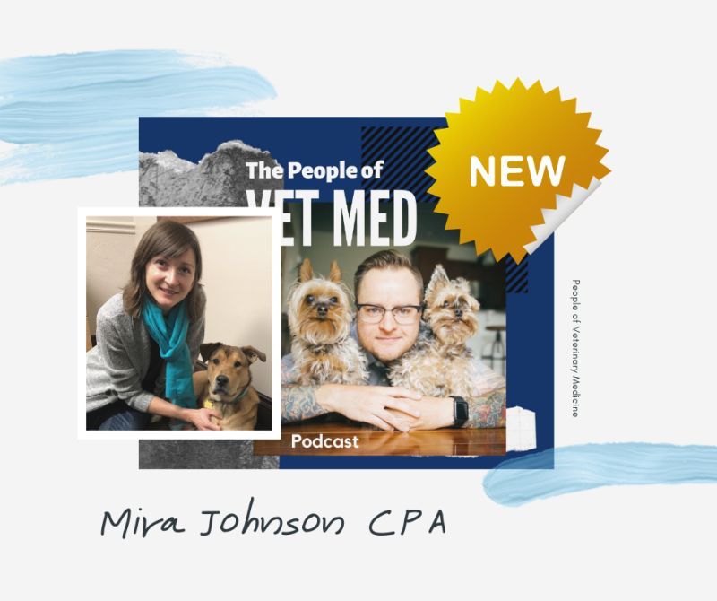 JFBellGroup's tweet photo. The People of Veterinary Medicine podcast featuring Mira!
https://t.co/Owgwc1LFvO #cpasforveterinarians https://t.co/6631xz5ZXL