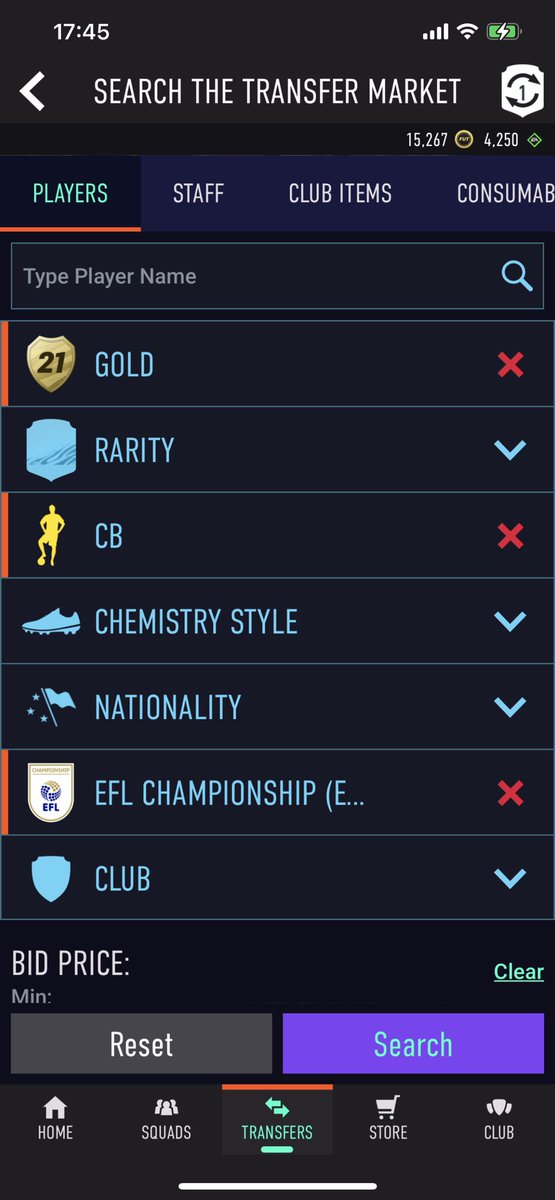 duplxx's tweet photo. New sniping filter to make easy coins! 
Eng2 
Cb  gold common 
Bid >500 
Sell for 750
 #FUT21 #FIFA21 #fifa #ultimateteam #ut #TOTW https://t.co/IIUH7LAGaU