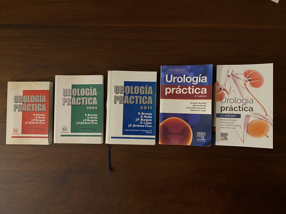DrJpBurgues's tweet photo. ¡Qué ilusión! Después de tanto esfuerzo, he recibido los ejemplares de cortesía de Urología Práctica 5ª edición que @Elsevier_Es nos ha enviado a los autores E. Broseta, @satlujan, @albertobudiaalb y @DrJpBurgues. Veo que ya está disponible en Amazon: https://t.co/j6PHEosyVz https://t.co/41VNOuLWqV