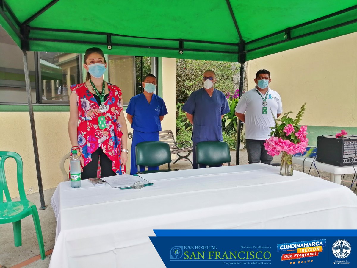 HospitalGacheta's tweet photo. La E.S.E Hospital San Francisco de Gacheta, apoyó en la actividad de la Alcaldía Municipal denominada “Movilización que el Cáncer no te Toque”. Apoyando y fortaleciendo en los programas de salud preventiva a la población de la Región del Guavio. 
#Comprometidosconlasaluddelguavio https://t.co/R7kLXNOdwG
