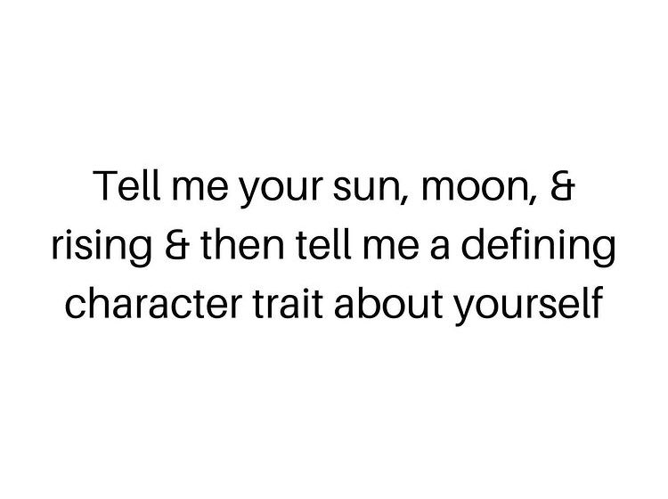sweepea666's tweet photo. ✨Tell me yours ✨ 
Sun in Gemini ♊️ 
Moon in Sagittarius ♐️ 
Rising in Libra ♎️ 
My favorite character trait is my drive and determination that helps me keep going no matter what. 
I come from nothing, never had anything, so I won’t stop till I have everything. https://t.co/2mIhF59d8H