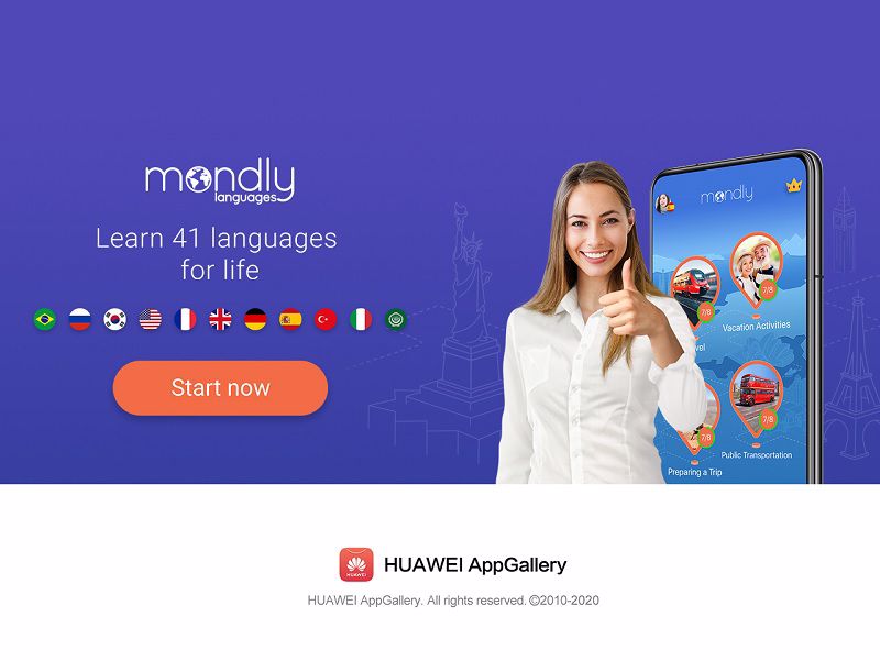 #Huawei presenta en #AppGallery la plataforma para aprender idiomas, #Mondly
#Mondly es una de las aplicaciones de aprendizaje de idiomas más populares del mundo que permite a los usuarios estudiar uno de los 41 idiomas extranjeros desde su propia lengua
https://t.co/cmNcRHJ8qH https://t.co/pKgrigAoxp