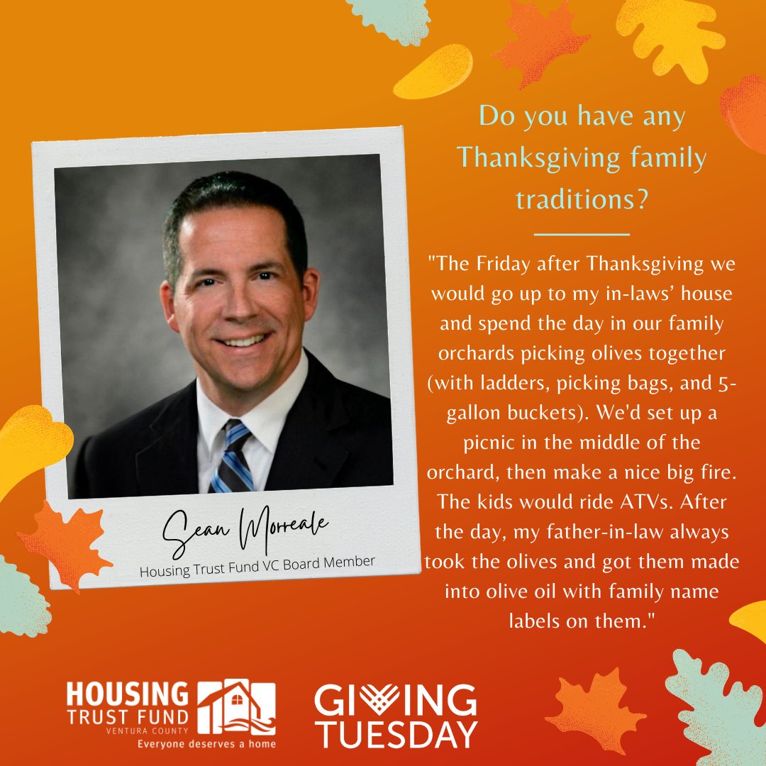 HousingTrustVC's tweet photo. #WeekofThankfulness Share with us your favorite day after Thanksgiving traditions or Black Friday must dos below!
Visit the link to see how you can help increase affordable housing in Ventura County... because #EveryoneDeservesaHome: https://t.co/7psWatVrJ7 https://t.co/EPfo2WkvJz