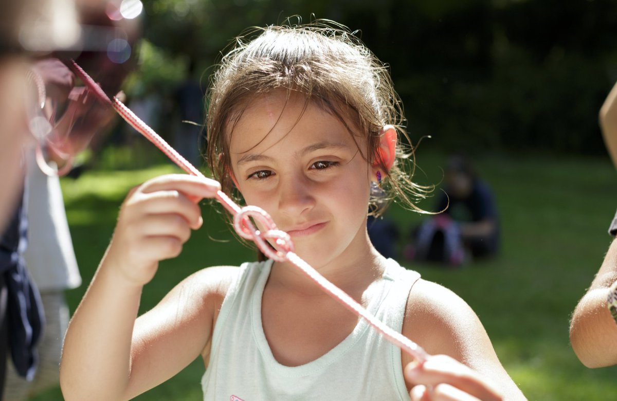 Camp gives girls the opportunity to create their own outdoor adventures and develop a lifelong