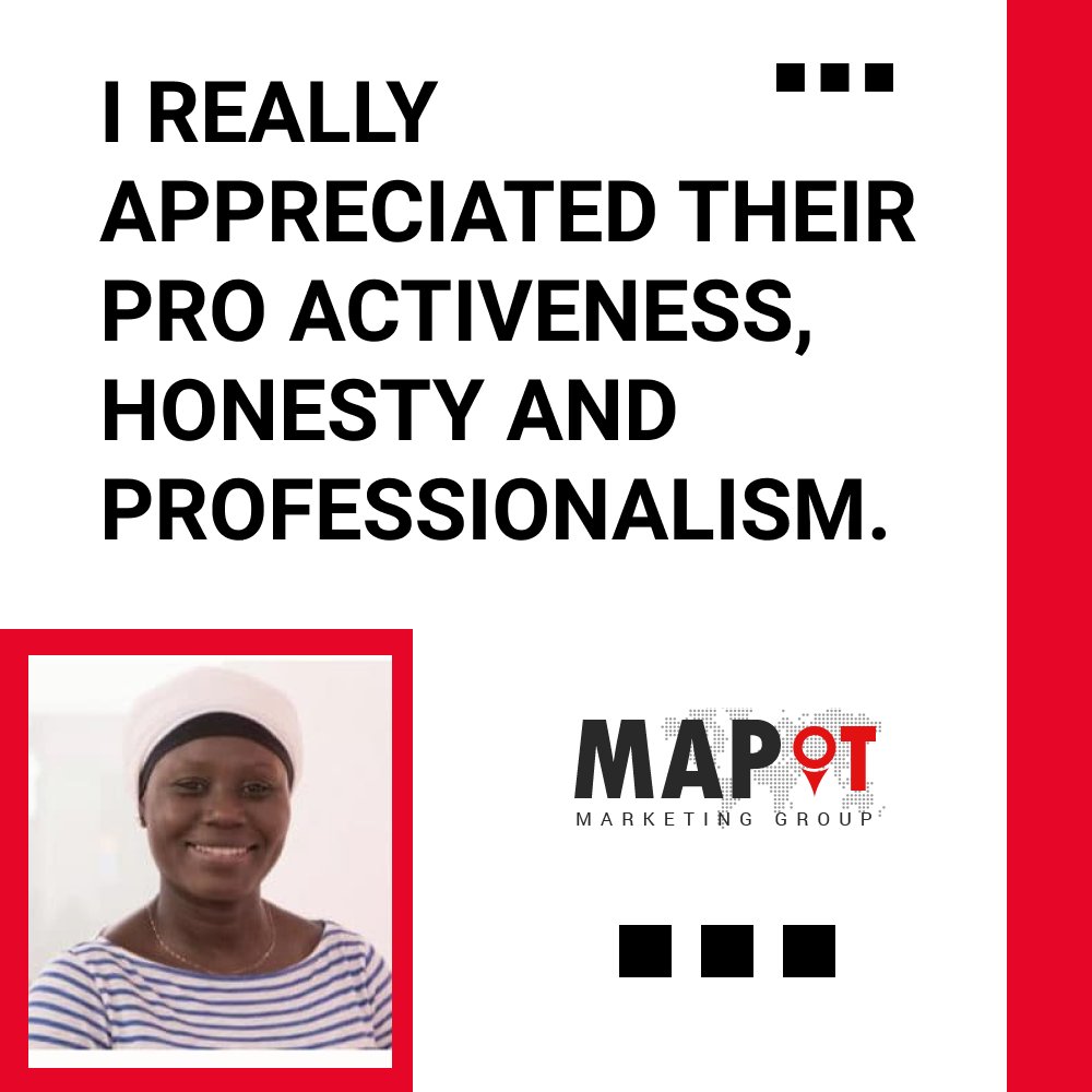 MapITinc's tweet photo. ‘I really appreciated their pro activeness, honesty and professionalism’

-Nade Coulibaly 

Wanna get awesome designs for your website? Contact us 👌 https://t.co/291q2Xqt3p