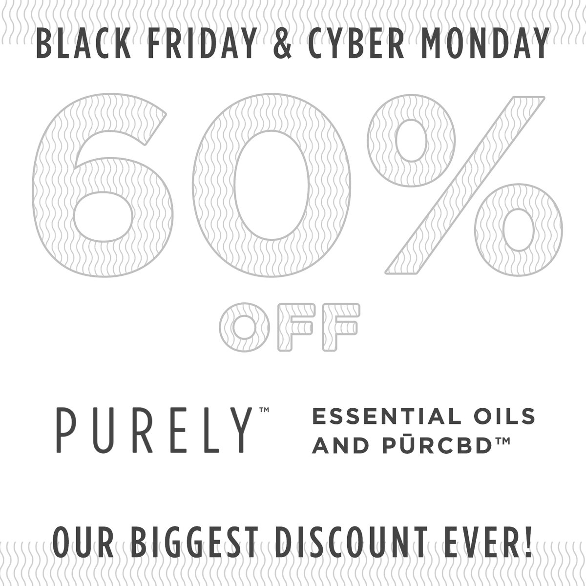 OPurely's tweet photo. We have NEVER offered a discount this HUGE!!! 60% off all essential oils and PŪRCBD™ products. Discounts on over 75+ items at https://t.co/70iO16EWvP
🌿 💧 🌿
Ends 11:59pm CT 11/30/20. #blackFriday #cyberMonday #sale #discount #essentialoils #cbd #purcbd #simplypure #livepurely https://t.co/kLK9Cr7HQv
