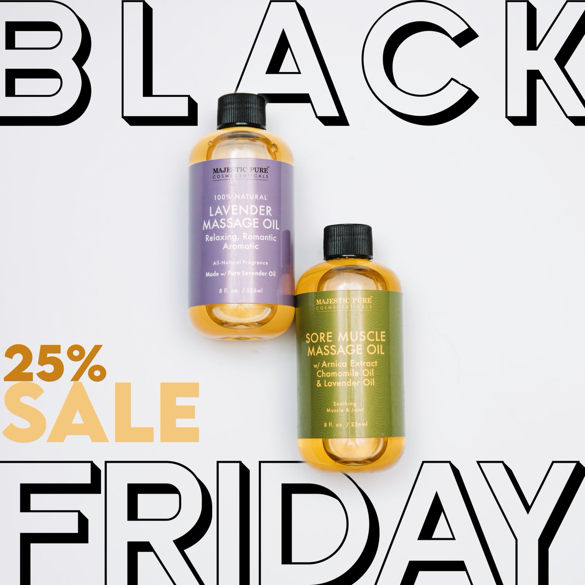 Majestic_Pure's tweet photo. IT'S BLACK FRIDAY!!! We're so excited to share our deals that will last until the end of Cyber Monday!! 
.
Get 25% off on ALL of our products! Just visit our product in the link in our bio and make sure to put in the code MPBLACK at checkout!! 

#blackfriday #blackfridaysales https://t.co/5GYyY5NSQm