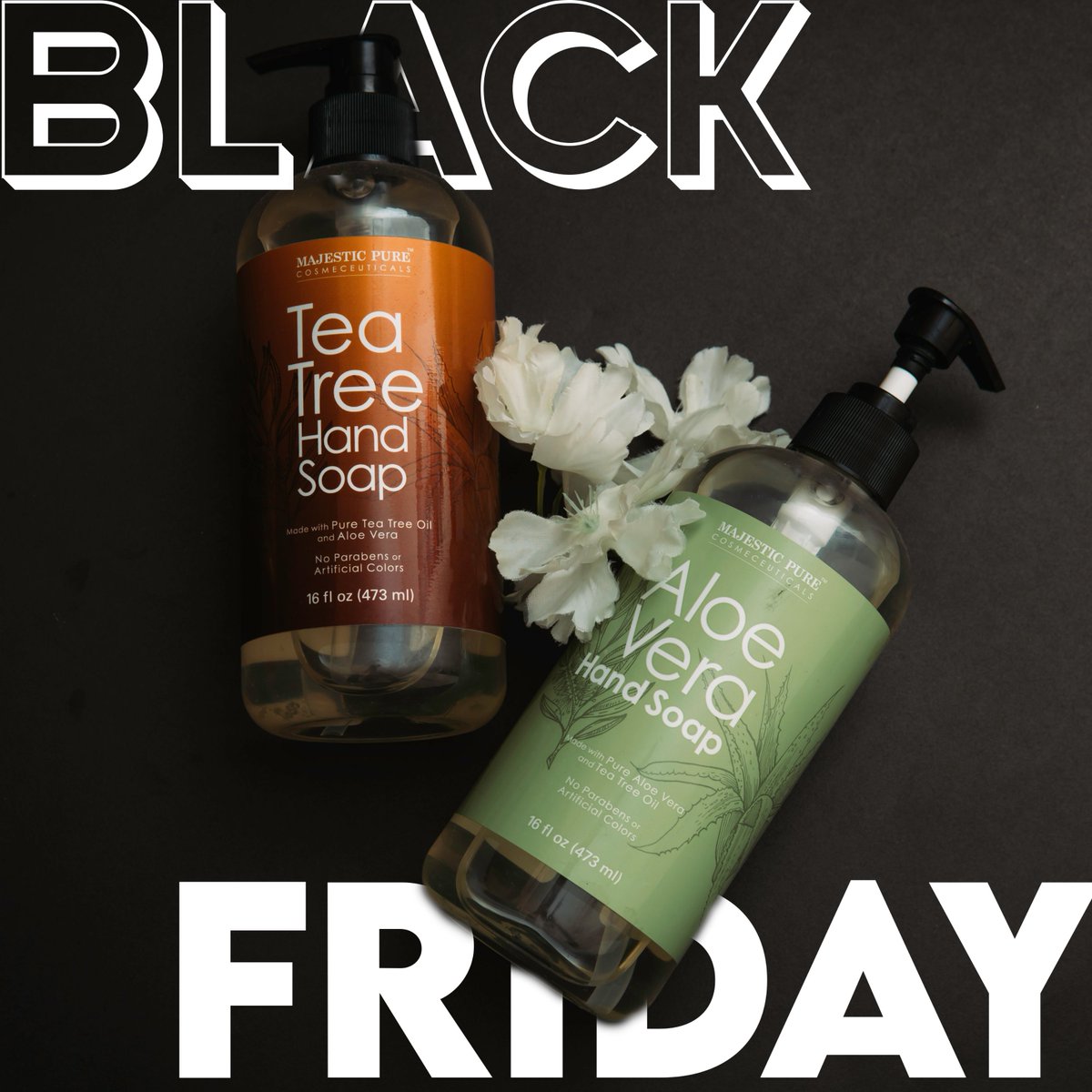 Majestic_Pure's tweet photo. IT'S BLACK FRIDAY!!! We're so excited to share our deals that will last until the end of Cyber Monday!! 
.
Get 25% off on ALL of our products! Just visit our product in the link in our bio and make sure to put in the code MPBLACK at checkout!! 

#blackfriday #blackfridaysales https://t.co/5GYyY5NSQm