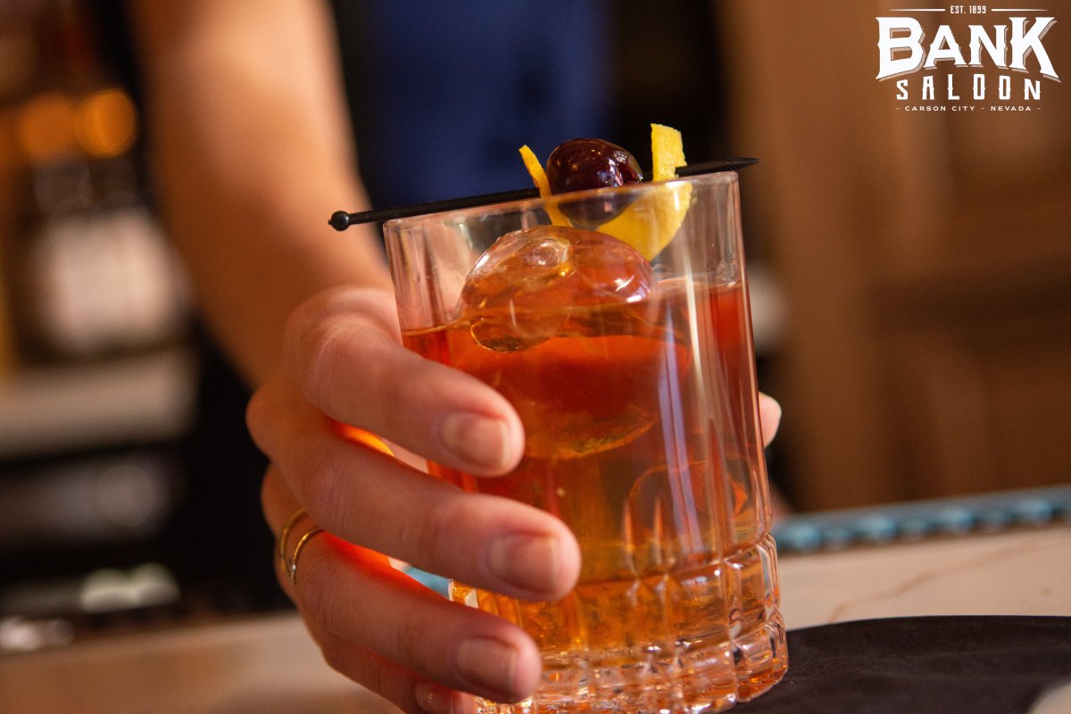 BankSaloonNV's tweet photo. Looking for a new spot to hang with friends in Carson City? Stop by Bank Saloon for classic cocktails, craft beer, wine and so much more. #CarsonCity #Cocktails #CarsonProud #BankSaloonNV https://t.co/fDAo3kd3Ye